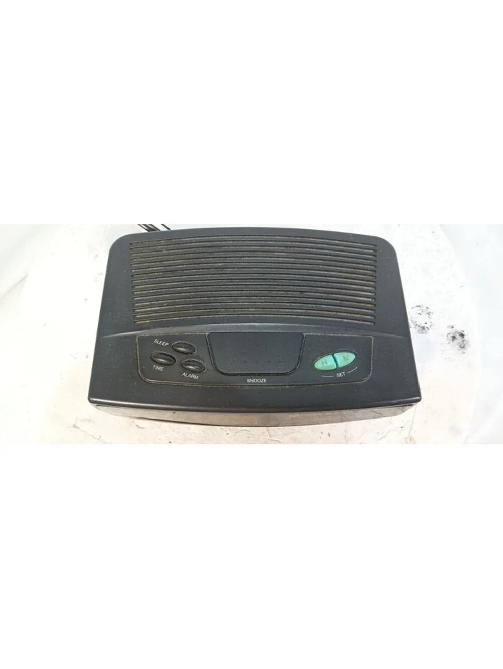 Newtech CR-5313 AM/FM Clock Radio Corded Electric with Battery Backup Tested